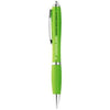 Branded Promotional NASH BALL PEN COLOUR BARREL AND GRIP in Lime Pen From Concept Incentives.