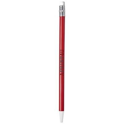 Branded Promotional CABALL MECHANICAL PENCIL in Red Pencil From Concept Incentives.