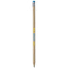 Branded Promotional CAY WOOD PENCIL with Eraser in Blue Pencil From Concept Incentives.