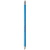 Branded Promotional ALEGRA PENCIL with Colour Barrel in Process Blue Pencil From Concept Incentives.