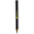 Branded Promotional COSIMO MINI PENCIL with Colour Barrel in Black Solid Pencil From Concept Incentives.