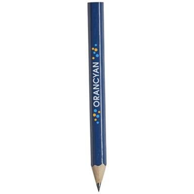 Branded Promotional COSIMO MINI PENCIL with Colour Barrel in Blue Pencil From Concept Incentives.