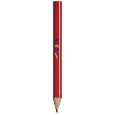 Branded Promotional COSIMO MINI PENCIL with Colour Barrel in Red Pencil From Concept Incentives.