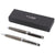 Branded Promotional PACIFIC DUO PEN GIFT SET in Granite Pen Set From Concept Incentives.