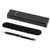 Branded Promotional LENTO STYLUS BALL PEN in Black Solid Pen From Concept Incentives.