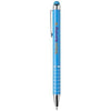 Branded Promotional GLAZE ALUMINIUM METAL BALL PEN in Blue Pen From Concept Incentives.