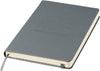 Branded Promotional CLASSIC L HARD COVER NOTE BOOK RULED in Grey Notebook from Concept Incentives