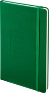 Branded Promotional CLASSIC L HARD COVER NOTE BOOK RULED in Green Notebook from Concept Incentives