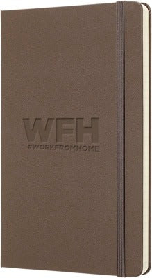 Branded Promotional CLASSIC L HARD COVER NOTE BOOK RULED in Brown Notebook from Concept Incentives