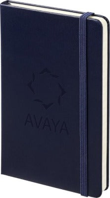 Branded Promotional CLASSIC PK HARD COVER NOTE BOOK RULED in Navy Blue Notebook from Concept Incentives