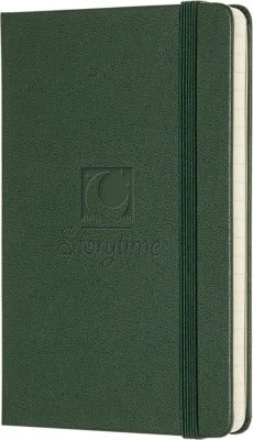 Branded Promotional CLASSIC PK HARD COVER NOTE BOOK RULED in Green Notebook from Concept Incentives