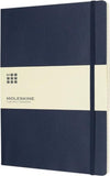 Branded Promotional CLASSIC XL SOFT COVER NOTE BOOK RULED in Blue Notebook from Concept Incentives