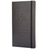 Branded Promotional CLASSIC PK SOFT COVER NOTE BOOK RULED in Black Notebook from Concept Incentives.