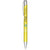 Branded Promotional MONETA ANODIZED ALUMINIUM METAL CLICK BALL PEN in Gold Pen From Concept Incentives.