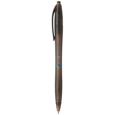 Branded Promotional LYNX BALL PEN in Black Solid Pen From Concept Incentives.