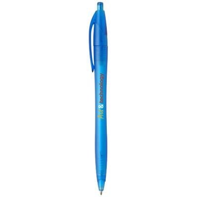 Branded Promotional LYNX BALL PEN in Blue Pen From Concept Incentives.