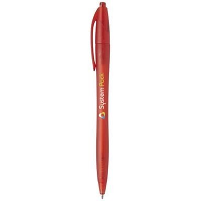 Branded Promotional LYNX BALL PEN in Red Pen From Concept Incentives.