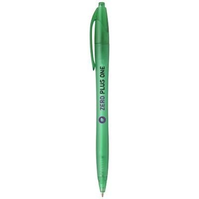 Branded Promotional LYNX BALL PEN in Green Pen From Concept Incentives.