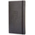 Branded Promotional CLASSIC L SOFT COVER NOTE BOOK DOTTED in Black Jotter From Concept Incentives.
