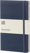 Branded Promotional CLASSIC L HARD COVER NOTE BOOK PLAIN in Blue Notebook from Concept Incentives