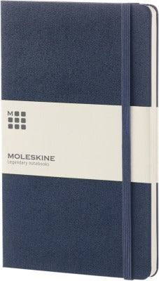 Branded Promotional CLASSIC L HARD COVER NOTE BOOK PLAIN in White Notebook from Concept Incentives