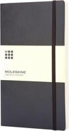 Branded Promotional CLASSIC L SOFT COVER NOTE BOOK PLAIN in Black Notebook from Concept Incentives