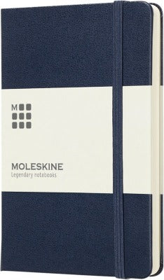 Branded Promotional CLASSIC PK HARD COVER NOTE BOOK DOTTED in Blue Notebook from Concept Incentives