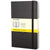 Branded Promotional CLASSIC PK HARD COVER NOTE BOOK SQUARED in Black Notebook From Concept Incentives.