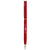 Branded Promotional SLIM ALUMINIUM METAL BALL PEN in Red Pen From Concept Incentives.