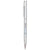 Branded Promotional SLIM ALUMINIUM METAL BALL PEN in Silver Pen From Concept Incentives.
