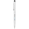 Branded Promotional JOYCE ALUMINIUM METAL BALL PEN in Silver Pen From Concept Incentives.