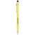 Branded Promotional JOYCE ALUMINIUM METAL BALL PEN in Yellow Pen From Concept Incentives.