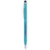 Branded Promotional JOYCE ALUMINIUM METAL BALL PEN in Turquoise Pen From Concept Incentives.