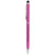 Branded Promotional JOYCE ALUMINIUM METAL BALL PEN in Fuchsia Pen From Concept Incentives.