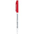 Branded Promotional MONDRIANE BALL PEN in Red Pen From Concept Incentives.