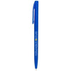 Branded Promotional MONDRIANE BALL PEN SOLID in Blue Pen From Concept Incentives.