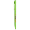 Branded Promotional MONDRIANE BALL PEN SOLID in Green Pen From Concept Incentives.