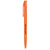 Branded Promotional MONDRIANE BALL PEN SOLID in Orange Pen From Concept Incentives.