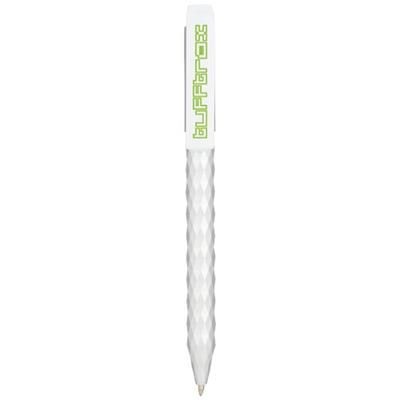 Branded Promotional DIAMONDE BALL PEN in Silver Pen From Concept Incentives.