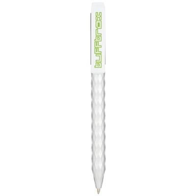 Branded Promotional DIAMONDE BALL PEN in Silver Pen From Concept Incentives.