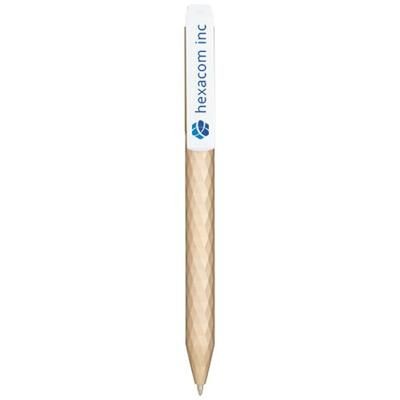 Branded Promotional DIAMONDE BALL PEN in Gold Pen From Concept Incentives.