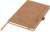 Branded Promotional CARBONY A5 SUEDE NOTE BOOK in Brown Jotter From Concept Incentives.