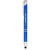 Branded Promotional MONETA ANODIZED ALUMINIUM METAL CLICK STYLUS BALL PEN in Royal Blue Pen From Concept Incentives.