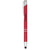 Branded Promotional MONETA ANODIZED ALUMINIUM METAL CLICK STYLUS BALL PEN in Red Pen From Concept Incentives.