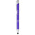 Branded Promotional MONETA ANODIZED ALUMINIUM METAL CLICK STYLUS BALL PEN in Purple Pen From Concept Incentives.