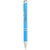 Branded Promotional MONETA ABS CLICK BALL PEN in Process Blue Pen From Concept Incentives.