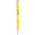 Branded Promotional MONETA ABS CLICK BALL PEN in Yellow Pen From Concept Incentives.