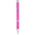 Branded Promotional MONETA ABS CLICK BALL PEN in Pink Pen From Concept Incentives.