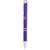 Branded Promotional MONETA ABS CLICK BALL PEN in Purple Pen From Concept Incentives.