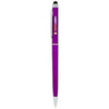 Branded Promotional VALERIA ABS BALL PEN with Stylus in Pink Pen From Concept Incentives.